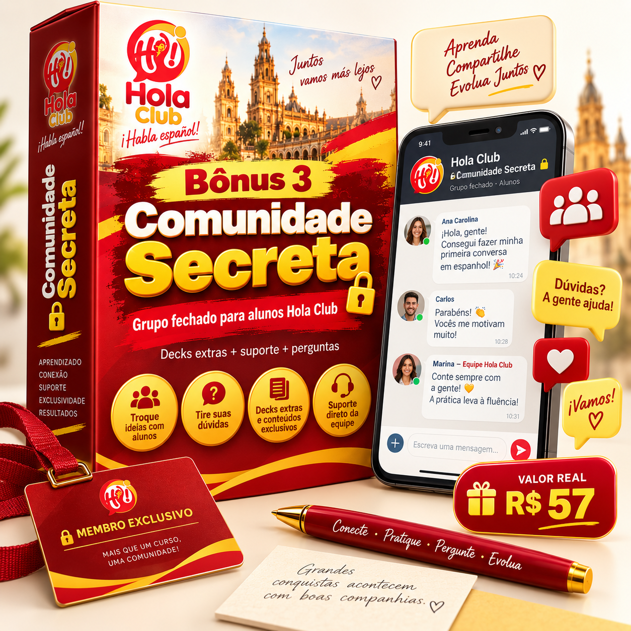 Bônus 3: Comunidade Secreta