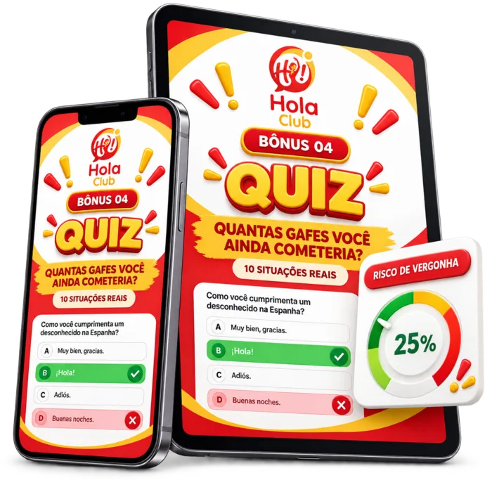 Bônus 4: Quiz — Quantas Gafes Você Ainda Cometeria?