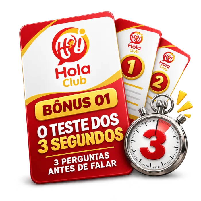 Bônus 1: O Teste dos 3 Segundos